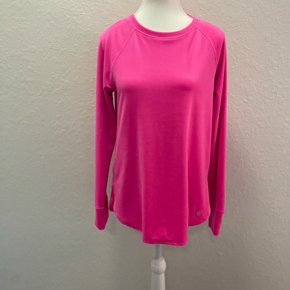 Lilly Pulitzer Pink Long Sleeve Relaxed Hoodie